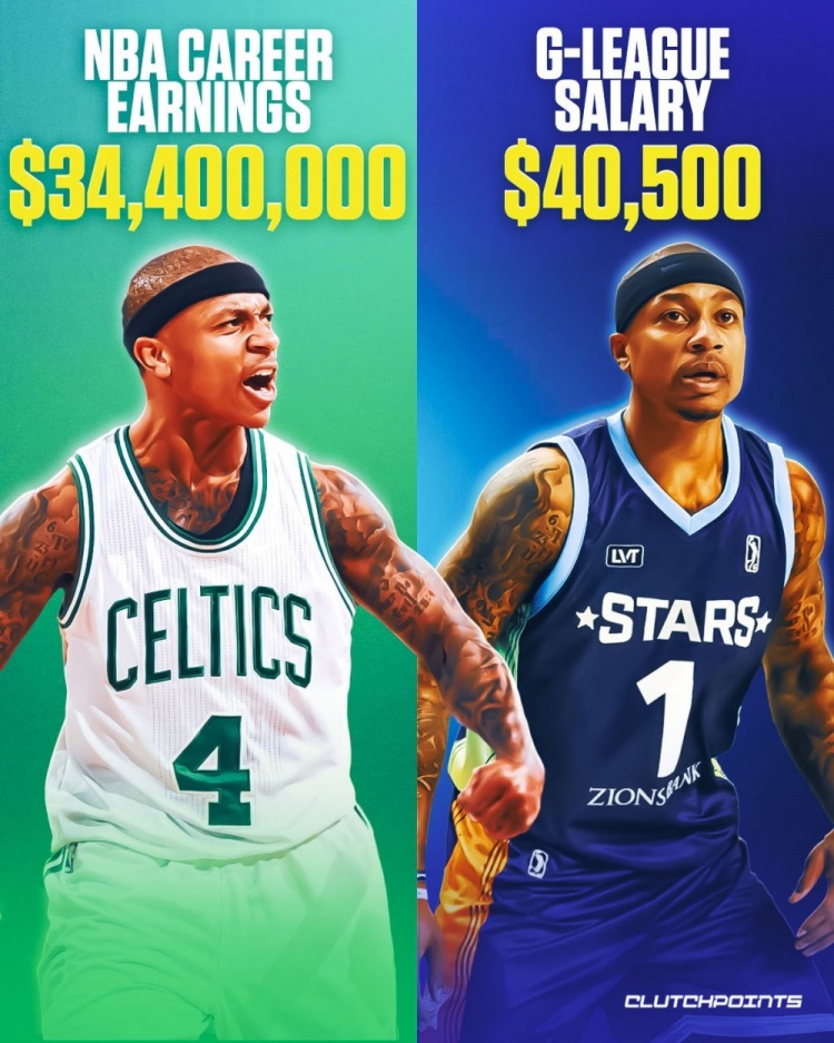  曾拒7000萬合同！小托馬斯G聯(lián)賽薪水4.05萬 NBA生涯共掙3440萬