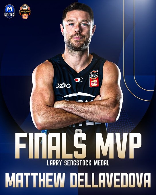  敗方MVP！NBL總決賽落下大幕 前騎士后衛(wèi)德拉維多瓦斬獲總決賽MVP