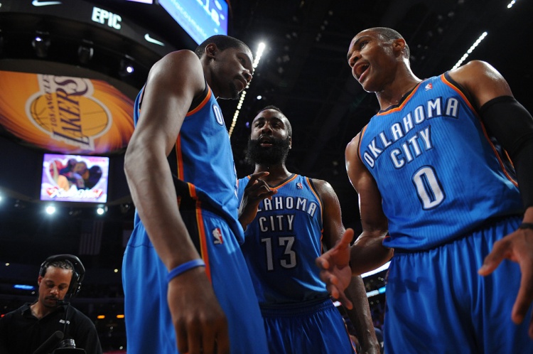  雷霆三少得分全部進入歷史前20！他們是NBA歷史最大的如果嗎？